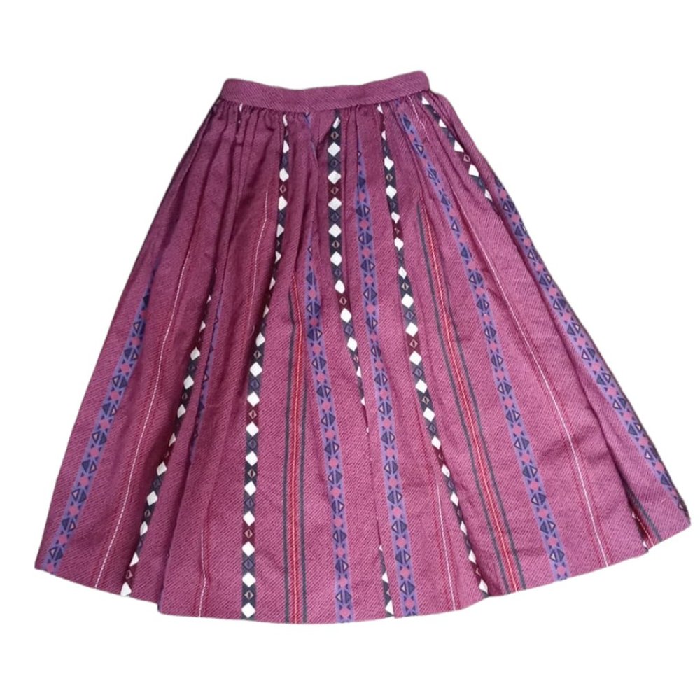 Vintage Jaeger London Pleated Skirt